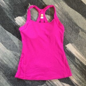 EUC Lucy Pink Workout Tank Size Small